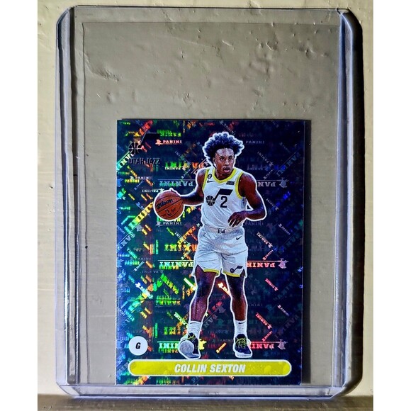 2023-24 Collin Sexton Panini NBA Basketball #478 Sticker Utah Jazz - Picture 1 of 2